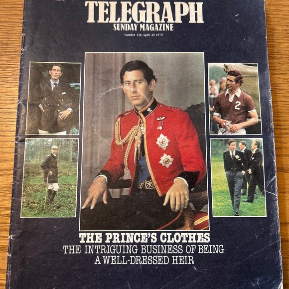 Telegraph Sunday Magazine “The Prince’s Clothes” - Picture 1 of 7